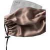 Womens  Silk Face Mask, Dusty Plum - Face Masks - 3