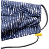 Mens  Cotton Face Mask, Indigo - Face Masks - 2