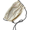 Womens  Silk Face Mask, Bone - Face Masks - 2