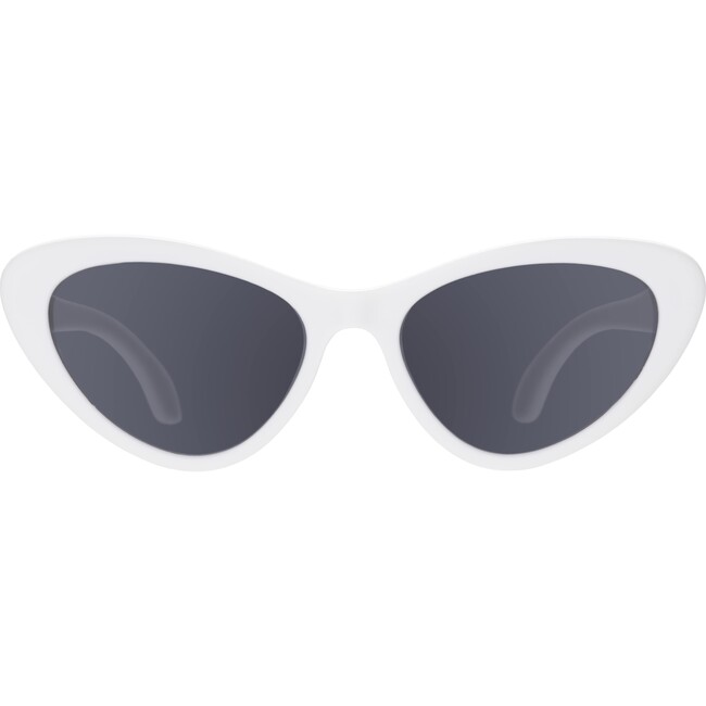 Cat-Eye Sunglasses, Wicked White