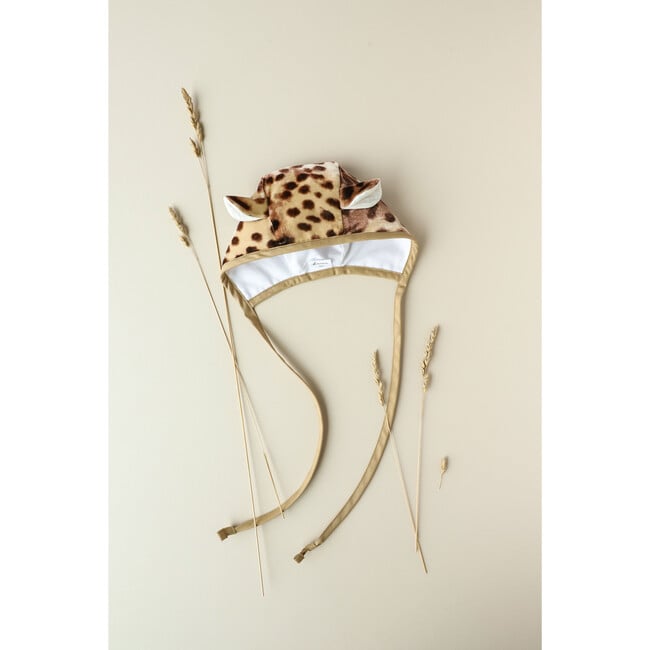 Cheetah Velvet Bonnet - Hats - 2