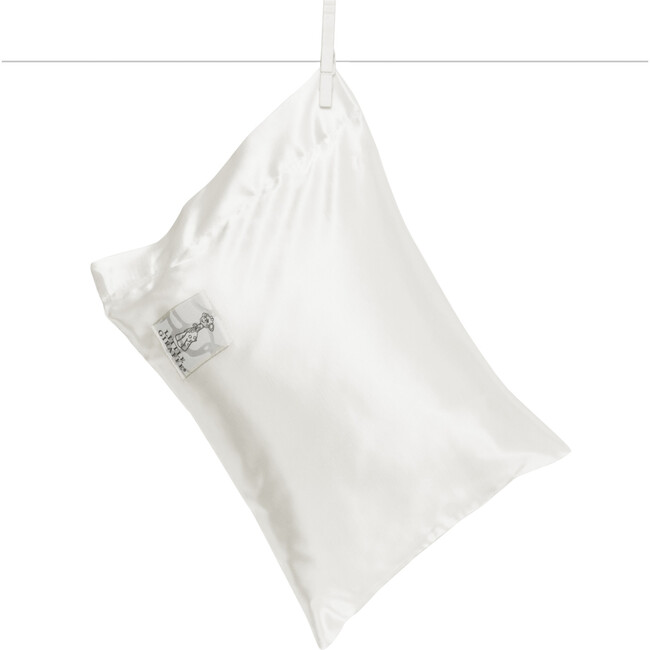 Satin Nap Pillow, Cream