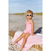 Cat-Eye Sunglasses, Wicked White - Sunglasses - 2