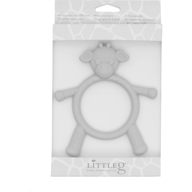 Little G Teething Toy, Silver