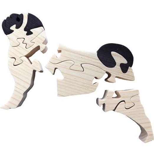 Pug Wooden Puzzle - Puzzles - 1