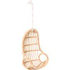 Hanging Egg Doll Chair, Natural - Dollhouses - 1 - thumbnail