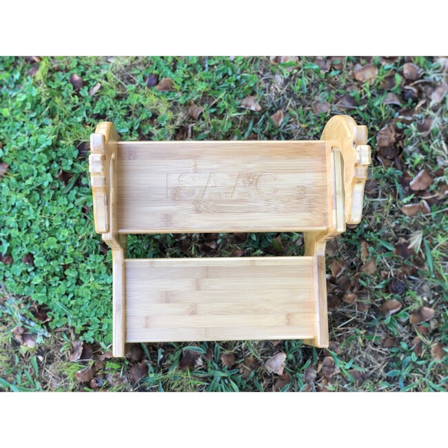 Kids Bamboo Stepstool, Giraffe - Kids Seating - 6