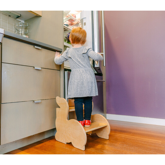 Kids Birch Stepstool, Seal - Kids Seating - 6
