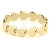 Gold Perfectly Imperfect Heart Ring - Rings - 1 - thumbnail