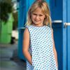 Origami Sailboats Shift Dress, Blue & Green - Dresses - 4