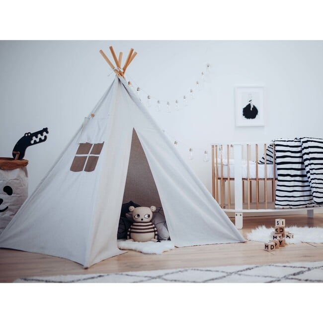 Play Tent, Grey - Play Tents - 3