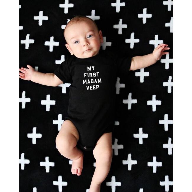My First Madam Veep Bodysuit, Black - Onesies - 2
