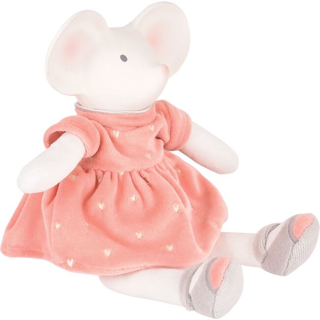 Meiya the Mouse Natural Rubber Head with Party Dress - Plush - 1