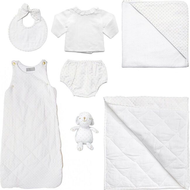 Exclusive Luxe Baby Gift Set, Gold Spot