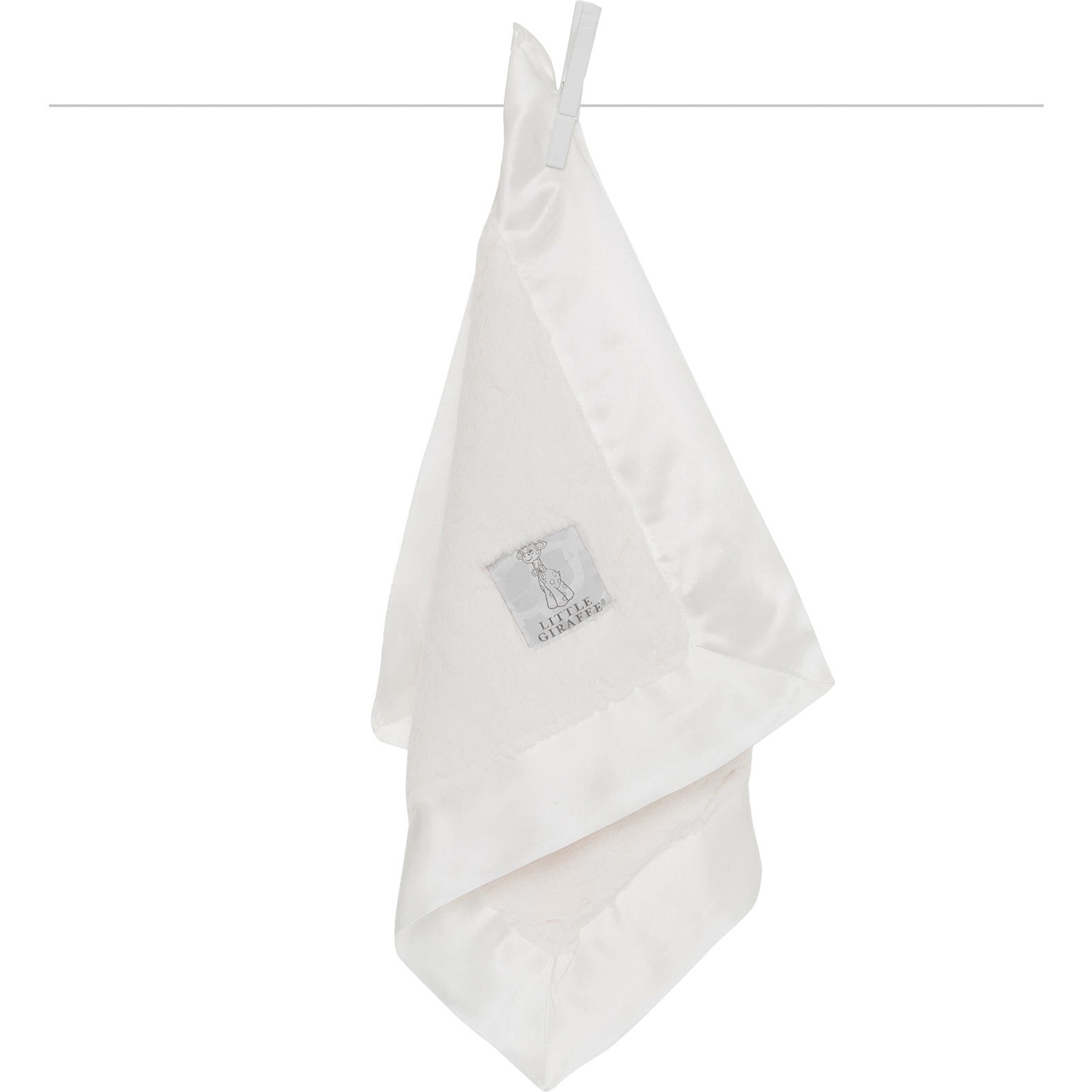 Luxe Baby Blanky, Cream - Blankets - 1
