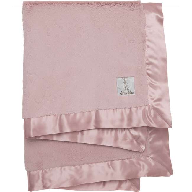 Luxe Baby Blanket, Dusty Pink - Blankets - 1