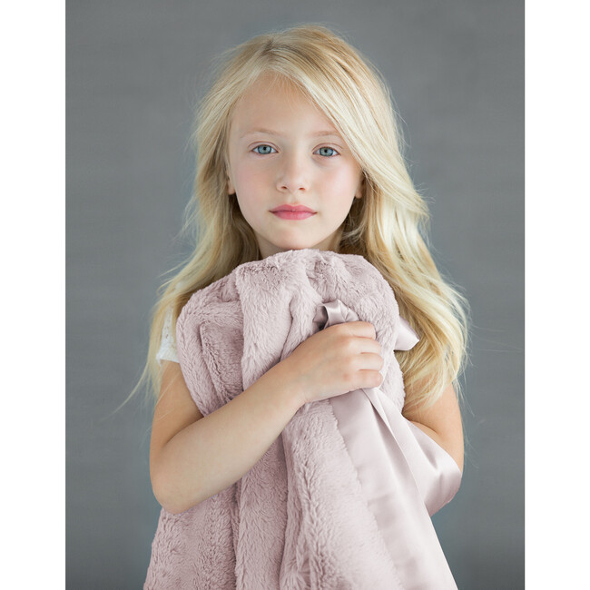 Luxe Baby Blanket, Dusty Pink