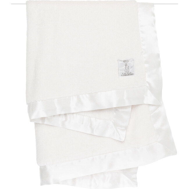 Luxe Baby Blanket, Cream - Blankets - 1