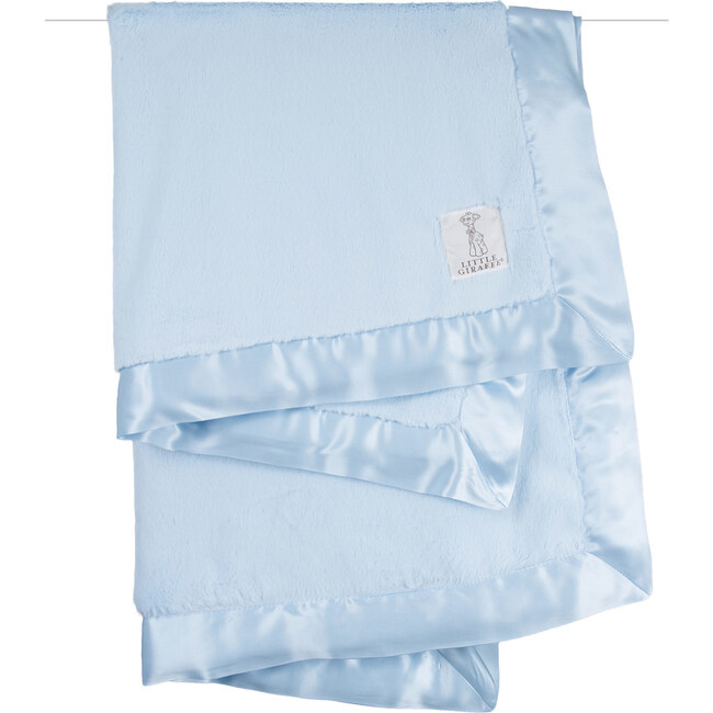 Luxe Baby Blanket, Blue - Blankets - 1