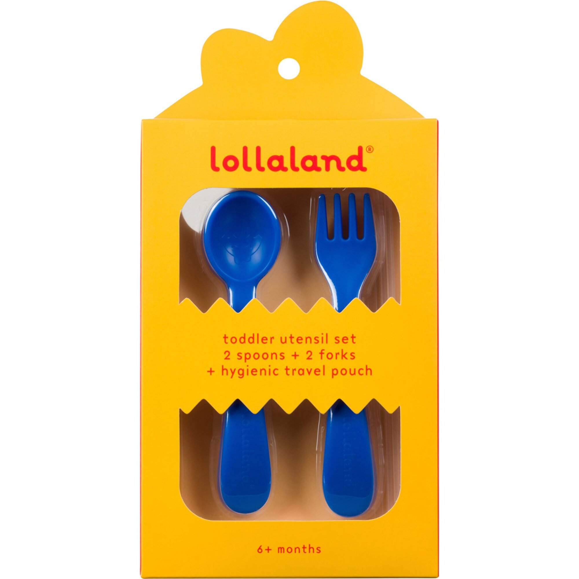 Lollaland 5-Piece Toddler Utensil Set, Blue - Other Accessories - 1