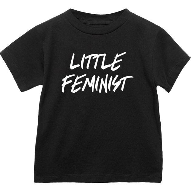 Little Feminist T-shirt,  Black - T-Shirts - 1
