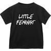 Little Feminist T-shirt,  Black - T-Shirts - 1 - thumbnail