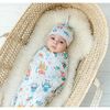 Bamboo Swaddle & Hat Set, Robots - Mixed Accessories Set - 2