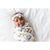 Bamboo Swaddle & Headband Set, Butterflies - Mixed Accessories Set - 2