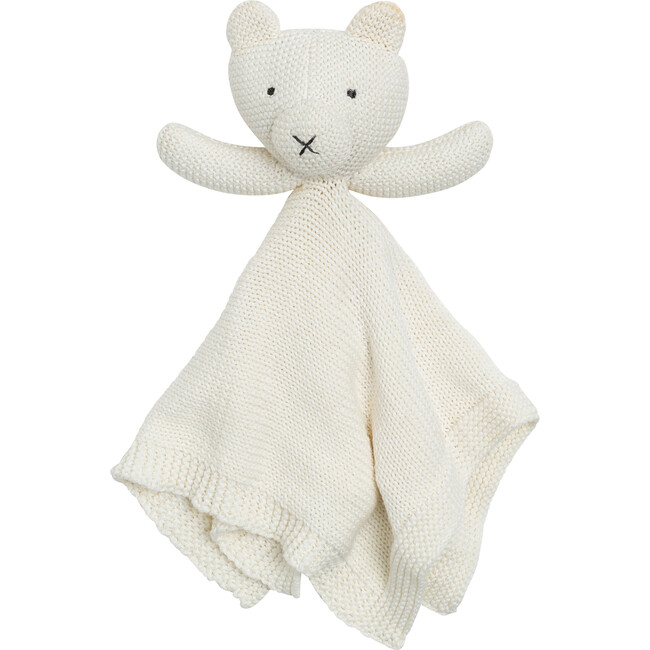 Organic Cotton Lovey, Bear - Blankets - 1