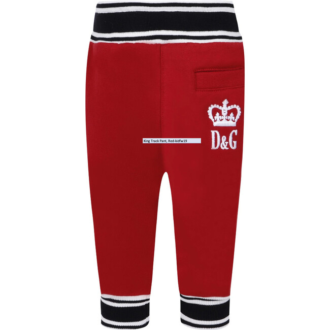 King Track Pant, Red - Sweatpants - 2