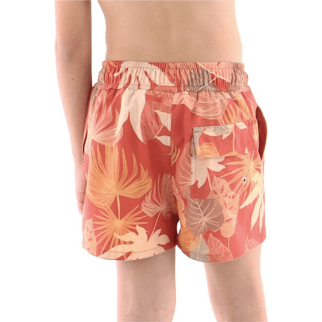 Amazonia Cano Boy Swim Short, Red - Swim Trunks - 3