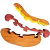 Hotdog Wooden Puzzle - Wooden Puzzles - 1 - thumbnail