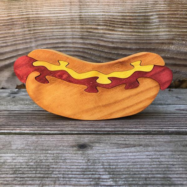 Hotdog Wooden Puzzle - Wooden Puzzles - 2