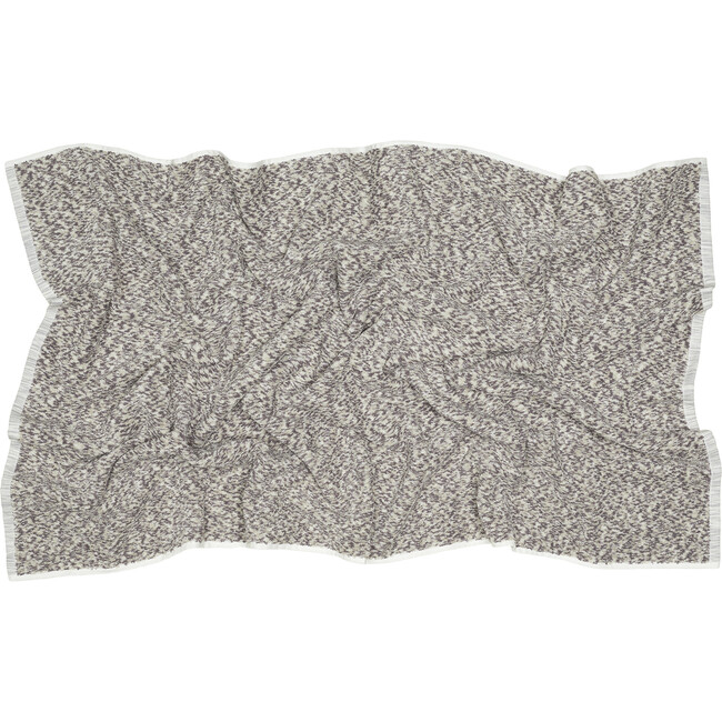 Space Dye Terry Bath Towel, Light Grey