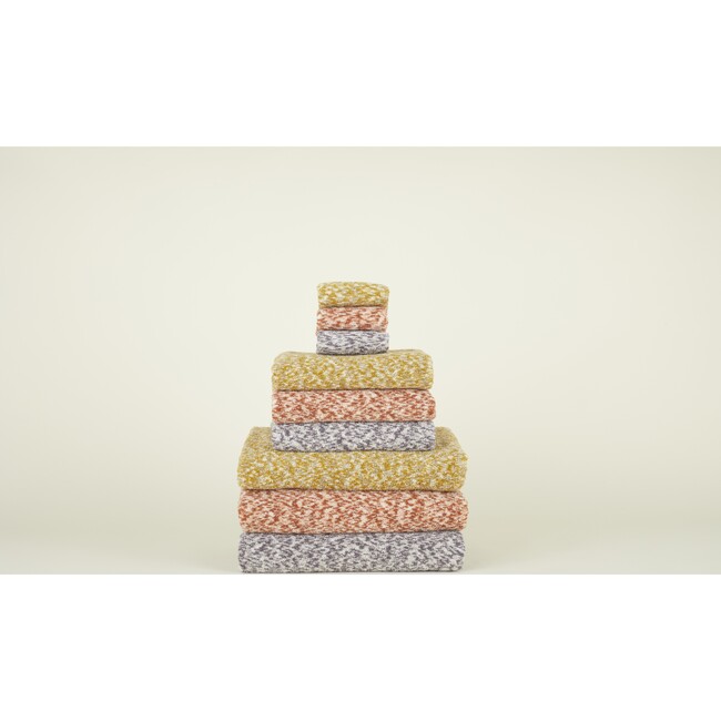 Space Dye Terry Bath Towel, Blush - Towels - 3