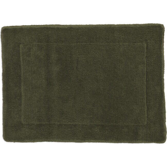 Simple Terry Bath Mat, Olive