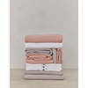 Set of 2 Simple Waffle Washcloths, Blush - Towels - 2