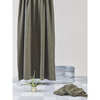 Simple Waffle Shower Curtain, Olive - Tubs - 2