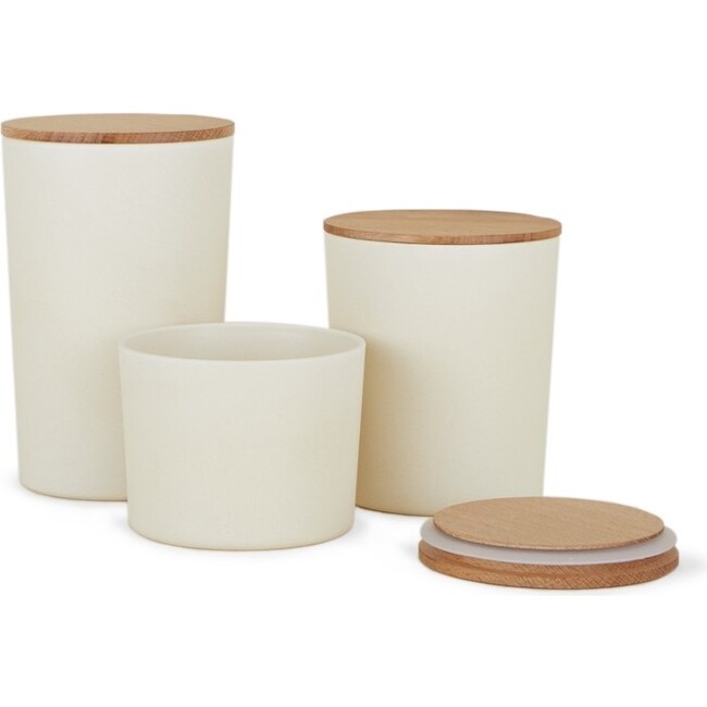Essential Storage Container Set, Ivory