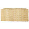 Woven Reed & Wood Bench, Natural - Accent Seating - 1 - thumbnail