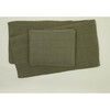 Simple Linen Quilt, Olive - Quilts - 2 - thumbnail