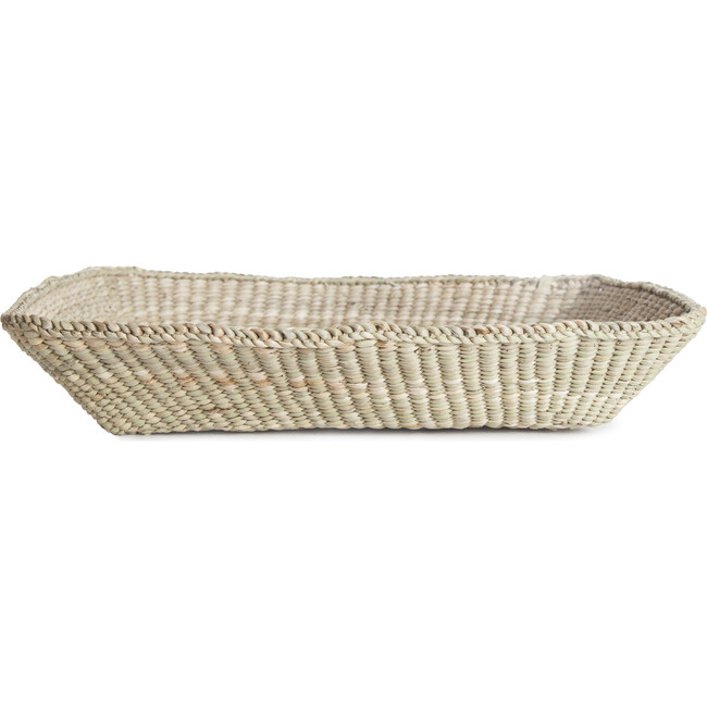 Woven Grass Tray, Natural - Accents - 1