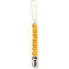 Mustard Pacifier Clip, Yellow - Other Accessories - 1 - thumbnail