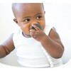 Speckled Pacifier Clip, White - Other Accessories - 3