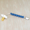 Navy Pacifier Clip, Navy - Other Accessories - 2