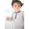 Oatmeal Pacifier Clip,Tan - Other Accessories - 2
