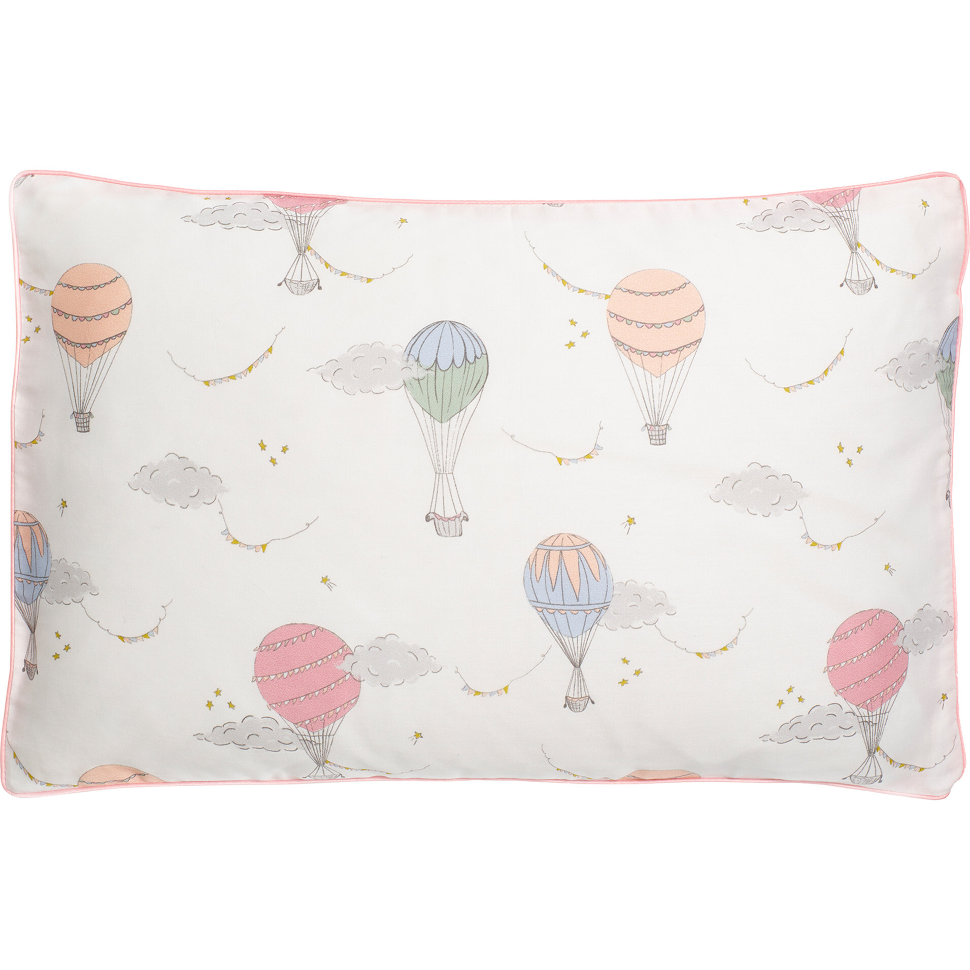 Touch The Sky Toddler Pillow, Pink - Decorative Pillows - 1