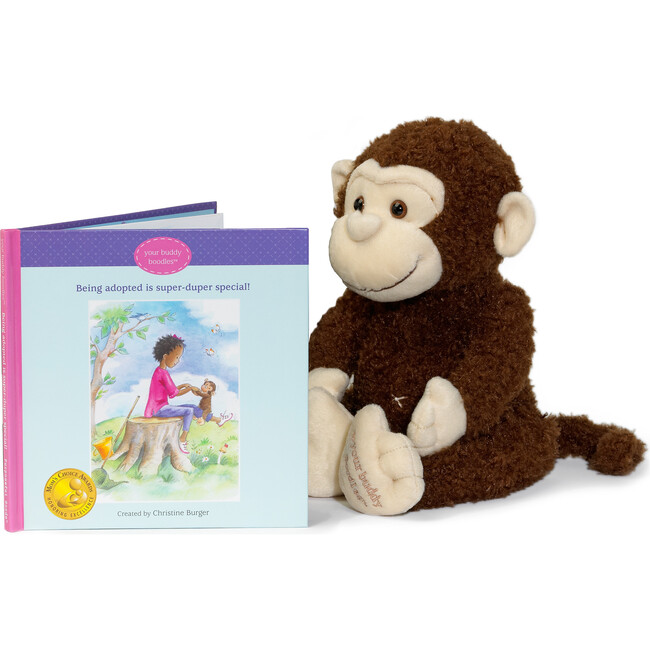 Boodles Plush Toy & Being Adopted is Special Book - Books - 1