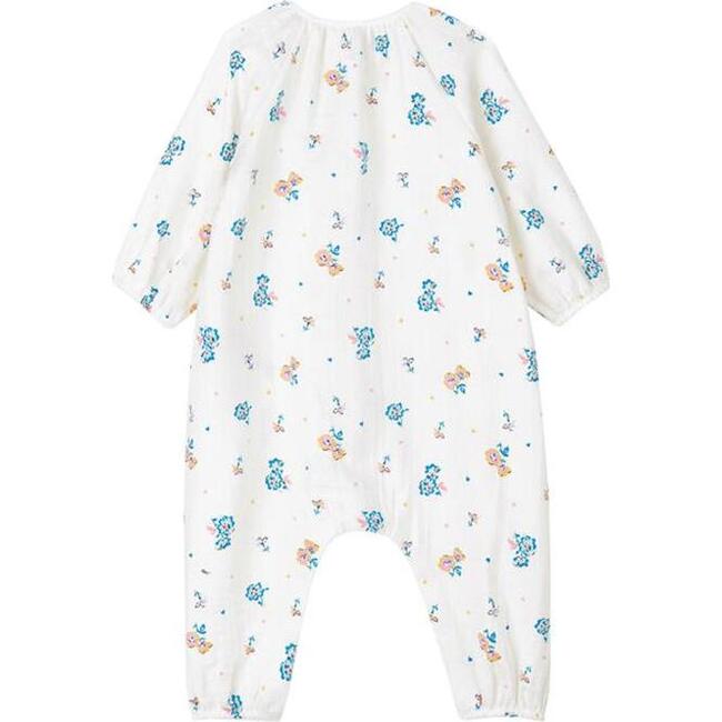 Laetitia Jumpsuit Floral Print, Cream - Jumpsuits - 2