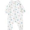 Laetitia Jumpsuit Floral Print, Cream - Jumpsuits - 2